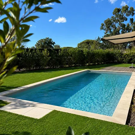 Villagassin 380 Luxury With Private Pool Near - Airco-parking *