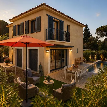 Villagassin 380 Luxury With Private Pool Near - Airco-parking Villa Saint-Tropez
