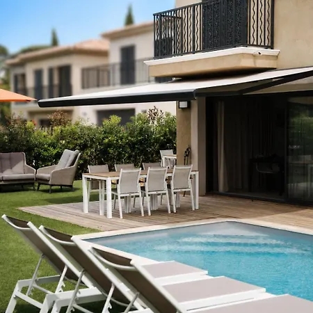 Villa Villagassin 380 Luxury With Private Pool Near - Airco-parking