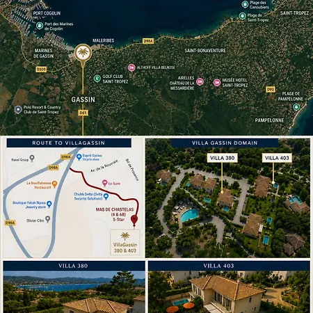 Villagassin 380 Luxury With Private Pool Near - Airco-parking Villa Saint-Tropez
